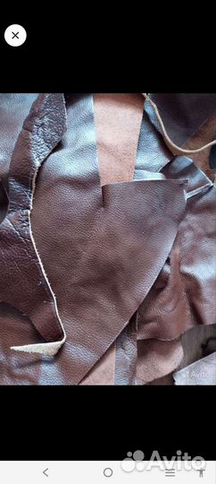 Обрезки кожи набор