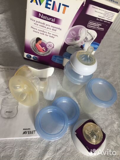 Молокоотсос avent ручной
