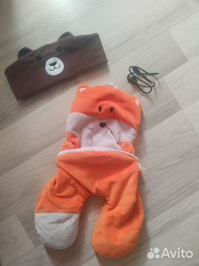 Подголовник и маска для сна