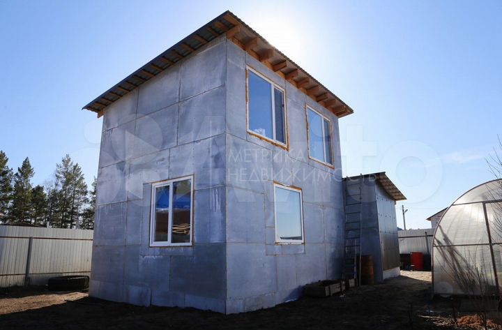 Дом 62,8 м² на участке 4 сот.