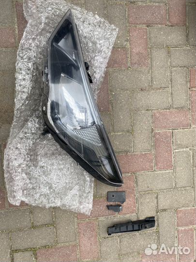 Фара левая передняя hyundai solaris 2