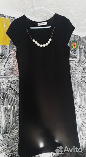 Платье черное