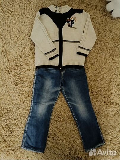 Комбинезон, кофта