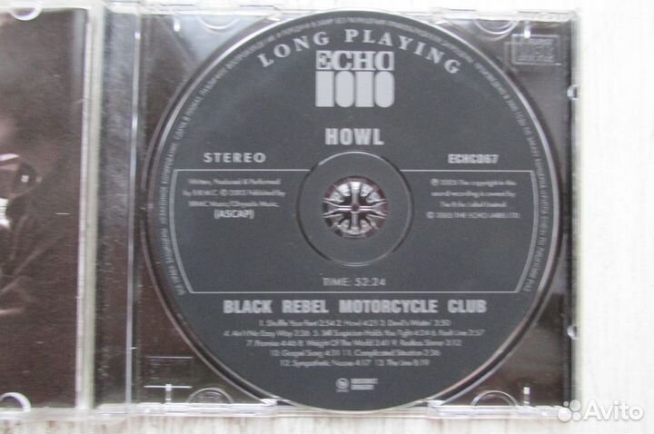 CD black rebel motorcycle club - howl