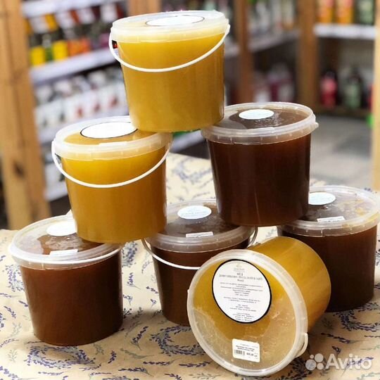 Мёд цветочный и липовый собственная пасека