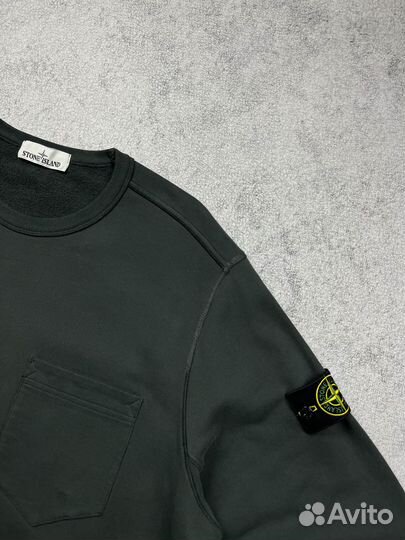 Свитшот Stone Island Pocket Crew Neck Sweatshirt