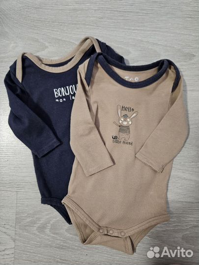 Боди для новорожденных 56 размер
