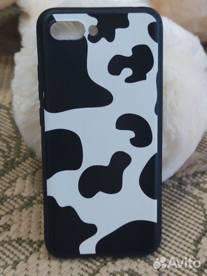 Чехол на honor 10, коровий принт