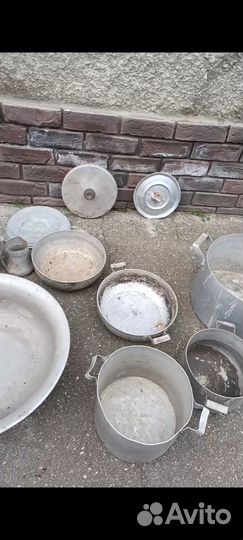 Кастрюля алюминиевая