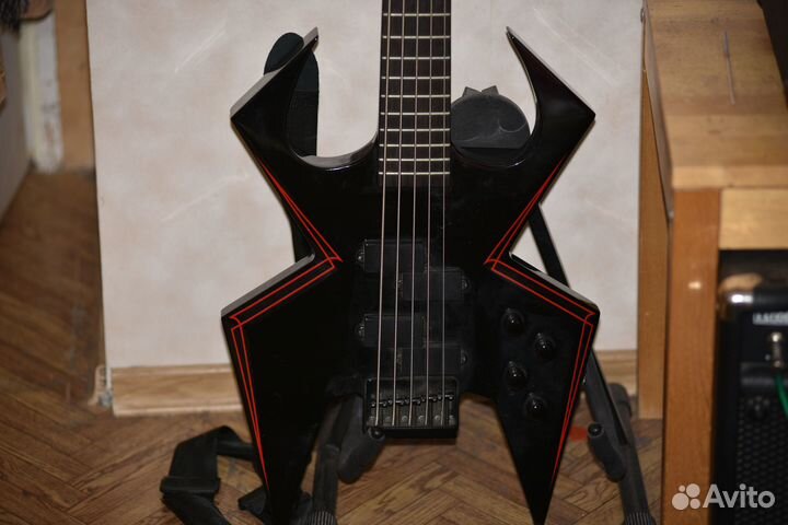 Бас-гитара B.C.rich WMD Widow 5 string Black