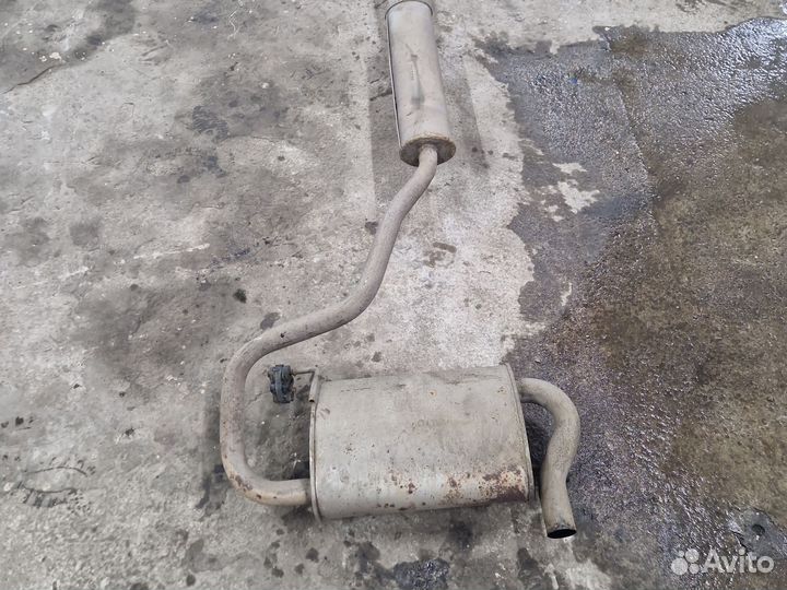 Глушитель с катализатором в сборе Рено Дастер 2.0