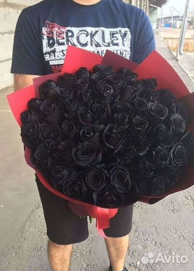 Чёрные розы Букеты с доставкой