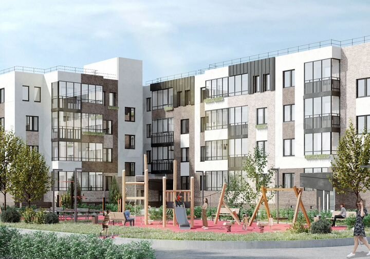 2-к. квартира, 69,2 м², 1/4 эт.