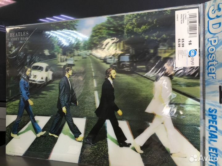 The Beatles 3D poster (Made in UK)
