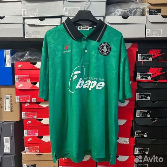 Поло bape FW22 Soccer Relaxed