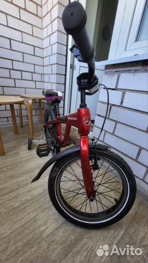 Детский велосипед Mercedes-Benz Kids Bike cherry