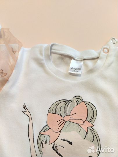 Слип комбинезон для девочки 74