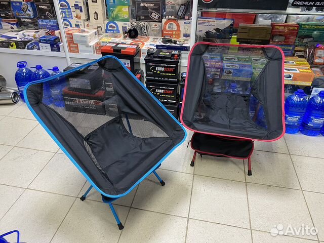 Компактный складной стул в автомобиль