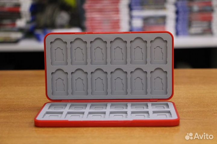 Кейс на 24 игры Switch Super Mario Question Block