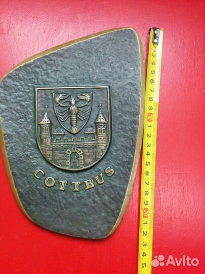 Табличка Коттбус знак города