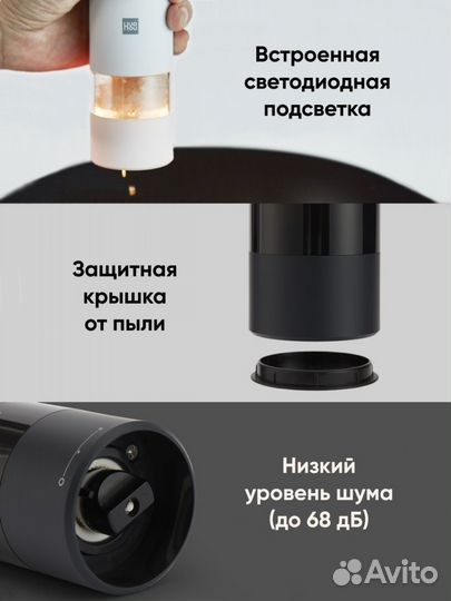Мельница HuoHou Electric Grinder Rechargeable