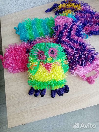 Мочалка ручной работы