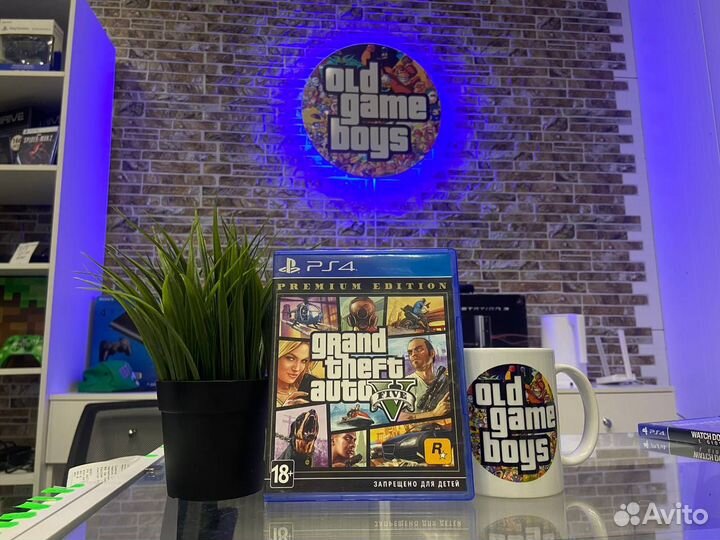 GTA 5 Б/У (Grand Theft Auto 5) на русском языке