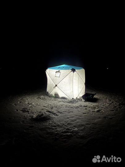 Палатка для зимней рыбалки трехслойная