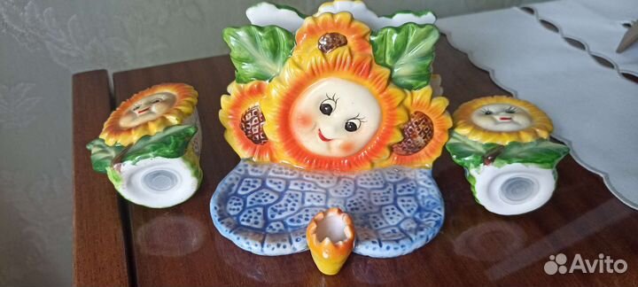 Солонка. Перечница. Салфетница