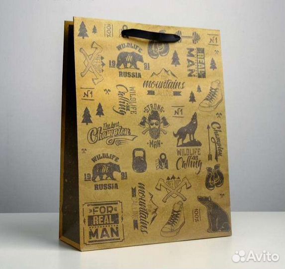 Пакет подарочный