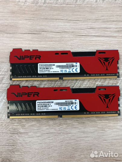 Patriot Viper ddr4 32gb 4000