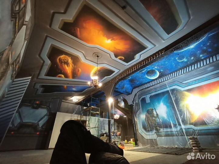 Роспись стен. Картины на заказ