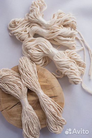 Фитиль для свечей хлопковый