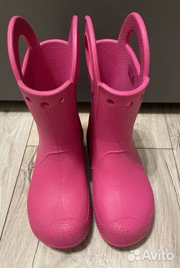 Сапоги резиновые crocs 31-32