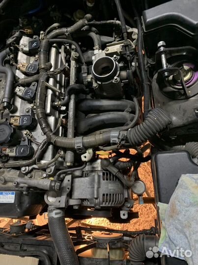 Двигатель 1G FE в разборе