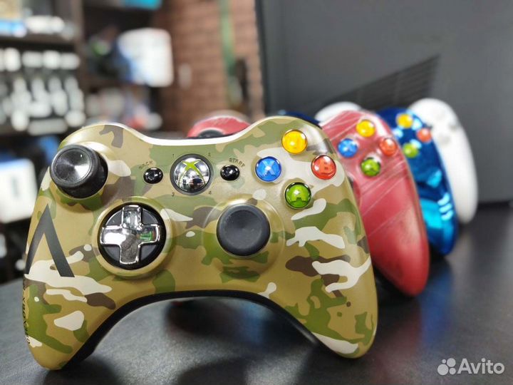 Джойстик, геймпад Microsoft Xbox 360, оригинальный