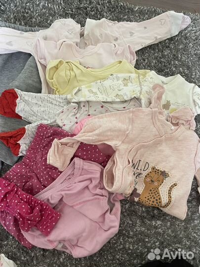 Одежда для девочки пакетом от 0 до 1,5