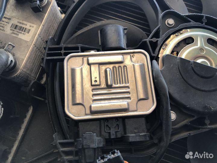 Блок вентилятора одинарный Volvo XC70 XC60 S80 S60