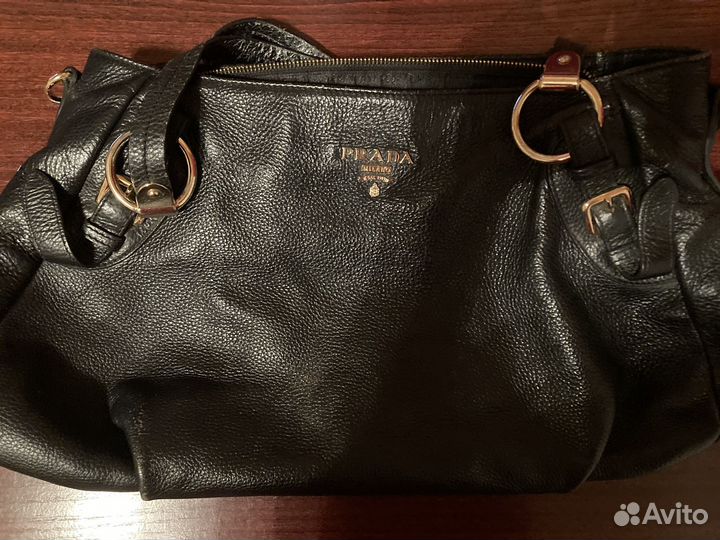 Сумка Prada женская натуральная кожа
