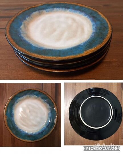 Тарелки разные