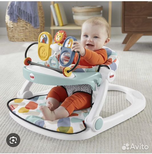 Стульчик мягкий fisher price