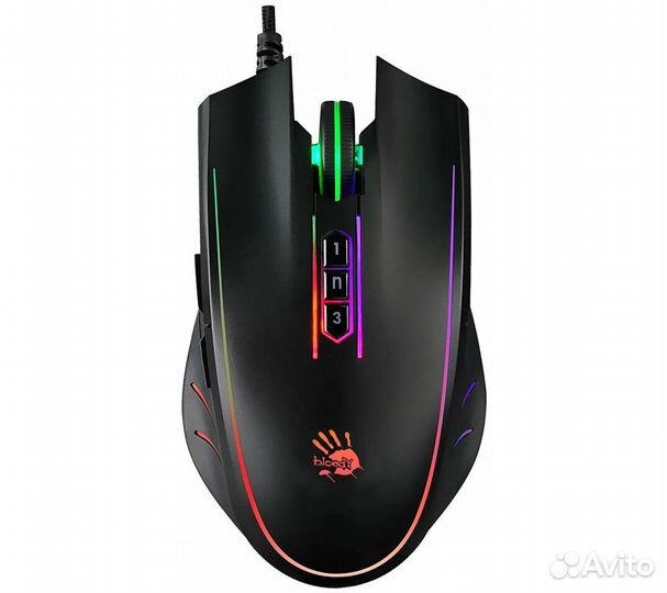 Мышь A4Tech Bloody P81s, черный