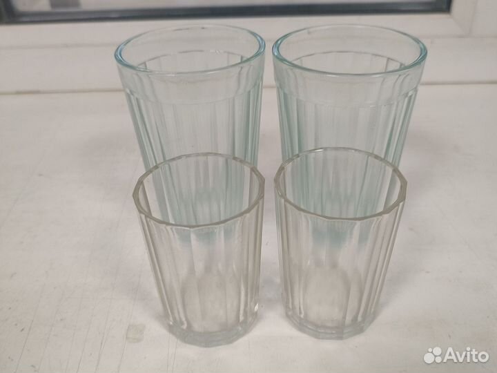 Стаканы граненые СССР и стопки