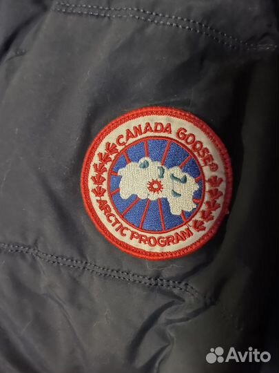 Пуховик canada goose женский