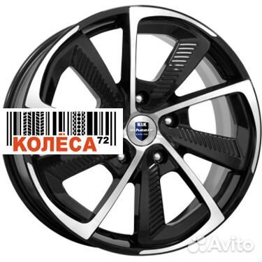 Кик C.T.G. 7x18 5x108 ET55 Dia63.3 алмаз черный