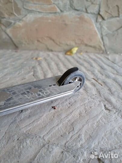 Трюковой самокат для парка TechTeam V-tech серый