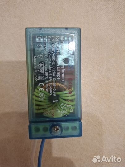 Понижающий трансформатор для галогенных ламп