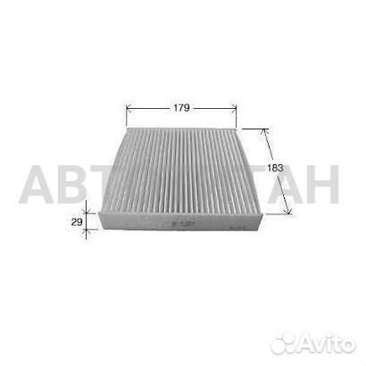 Фильтр салонный bronco BRC-0708 (AC-933E )