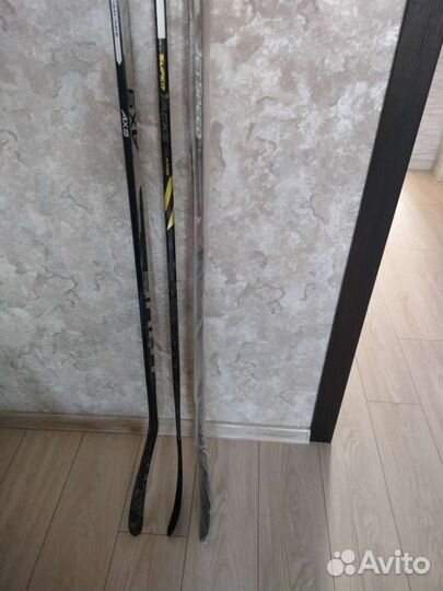 Клюшка хоккейная левый хват взрослая