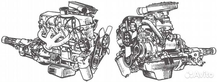 Двигатель москвич 412